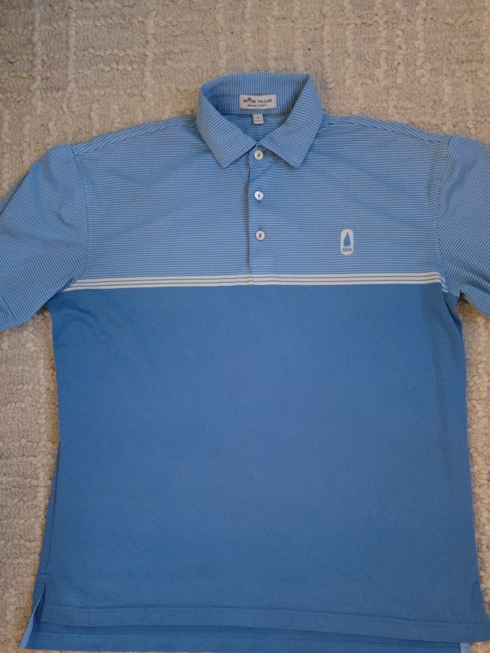 Peter Millar Summer Comfort Country Club of Charleston 1900 Golf Polo S